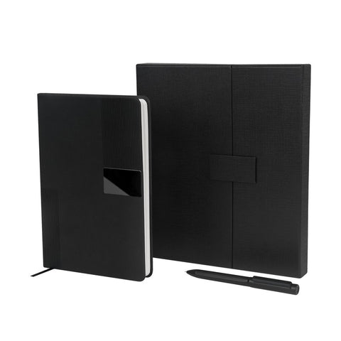 Set de libreta dickens negro