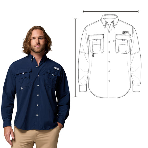 Camisa Bahama Manga Larga