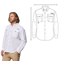 Camisa Bahama Manga Larga