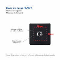 Block de notas Fancy