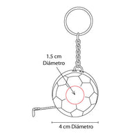 Flexómetro Soccer Ball