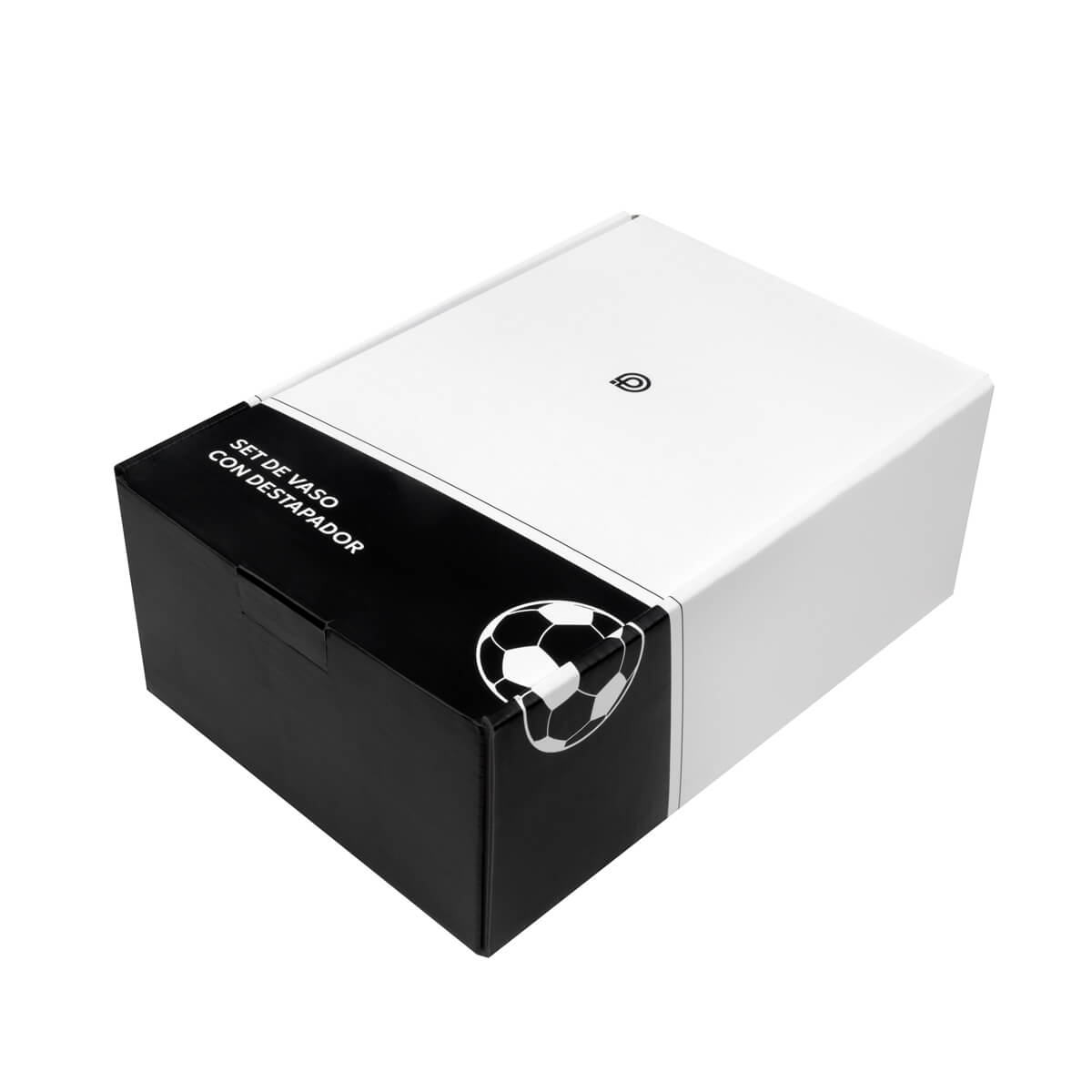 SET DE VASO Y DESTAPADOR SOCCER