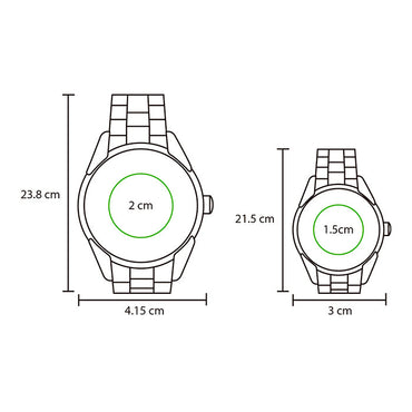 Reloj de pulso.